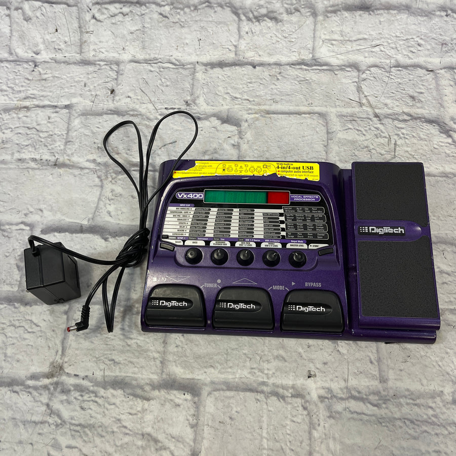 Digitech VX400 Vocal Processor with Power supply
