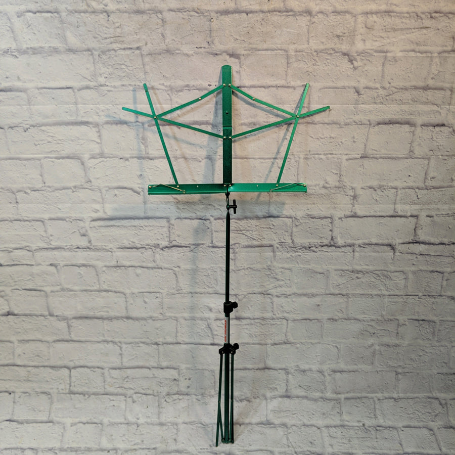 Stageline Music Stand, Metallic Green