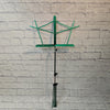 Stageline Music Stand, Metallic Green