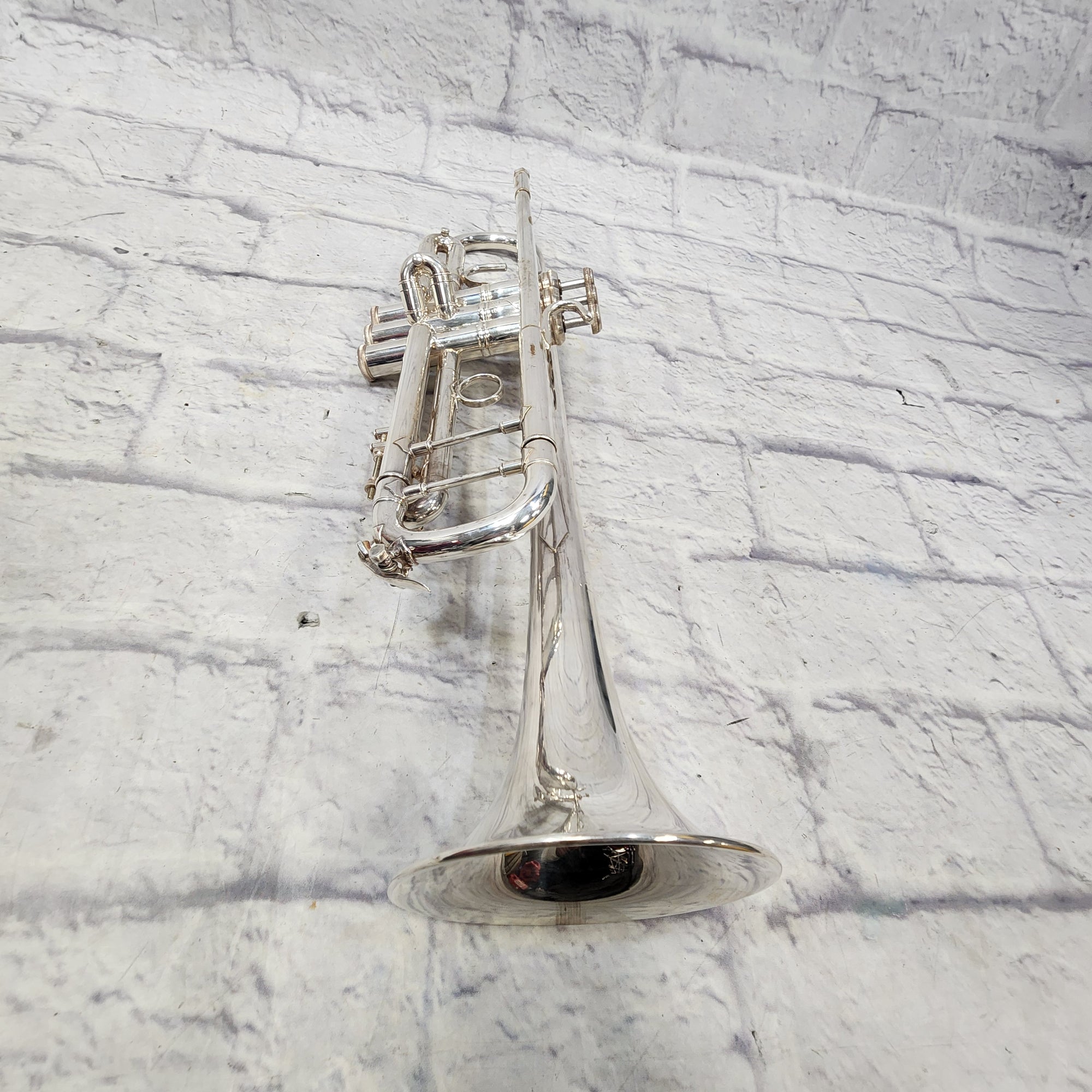 Bach Stradivarius Model 37 Silver Plated Trumpet with Mouthpiece
