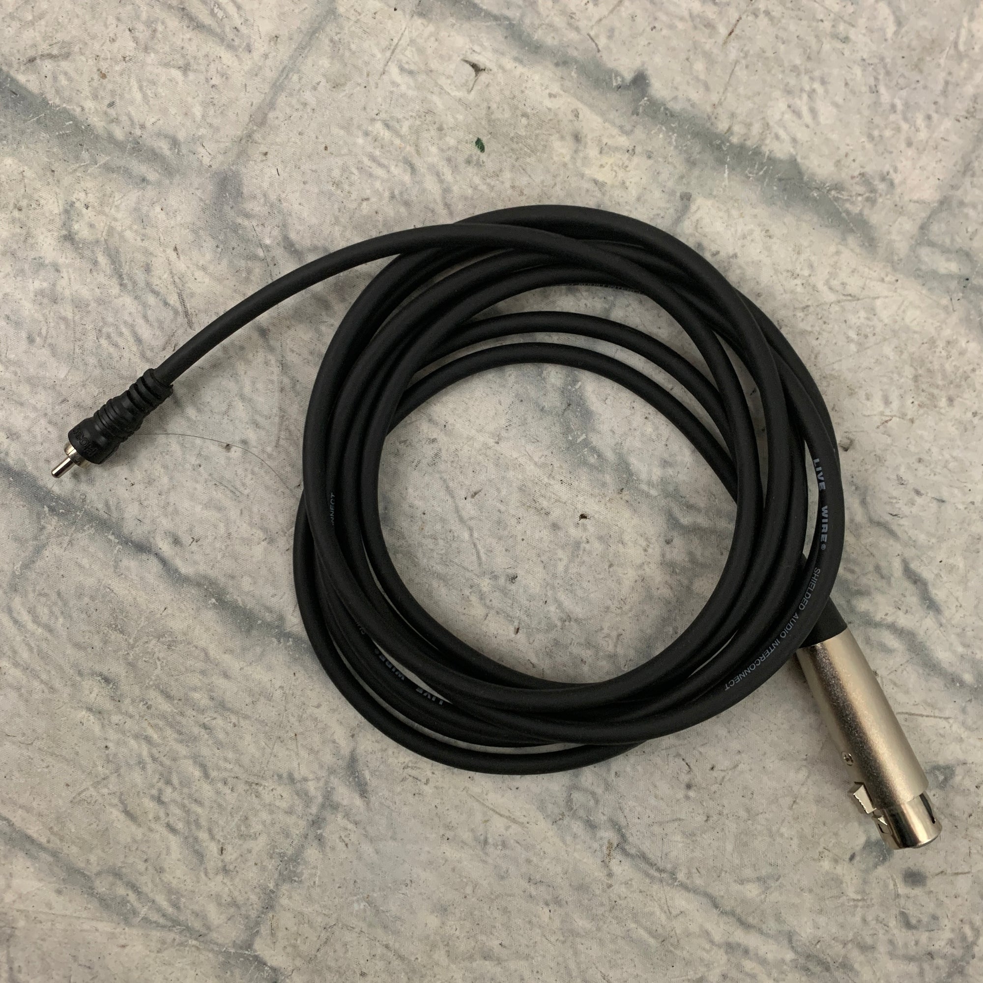 Preowned XLR to RCA Cable