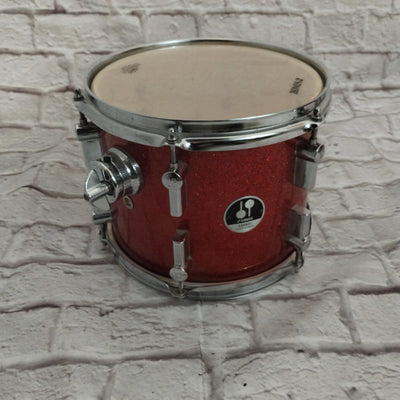 Sonor AQ2 Safari Red Sparkle Drum Kit 10 14 16