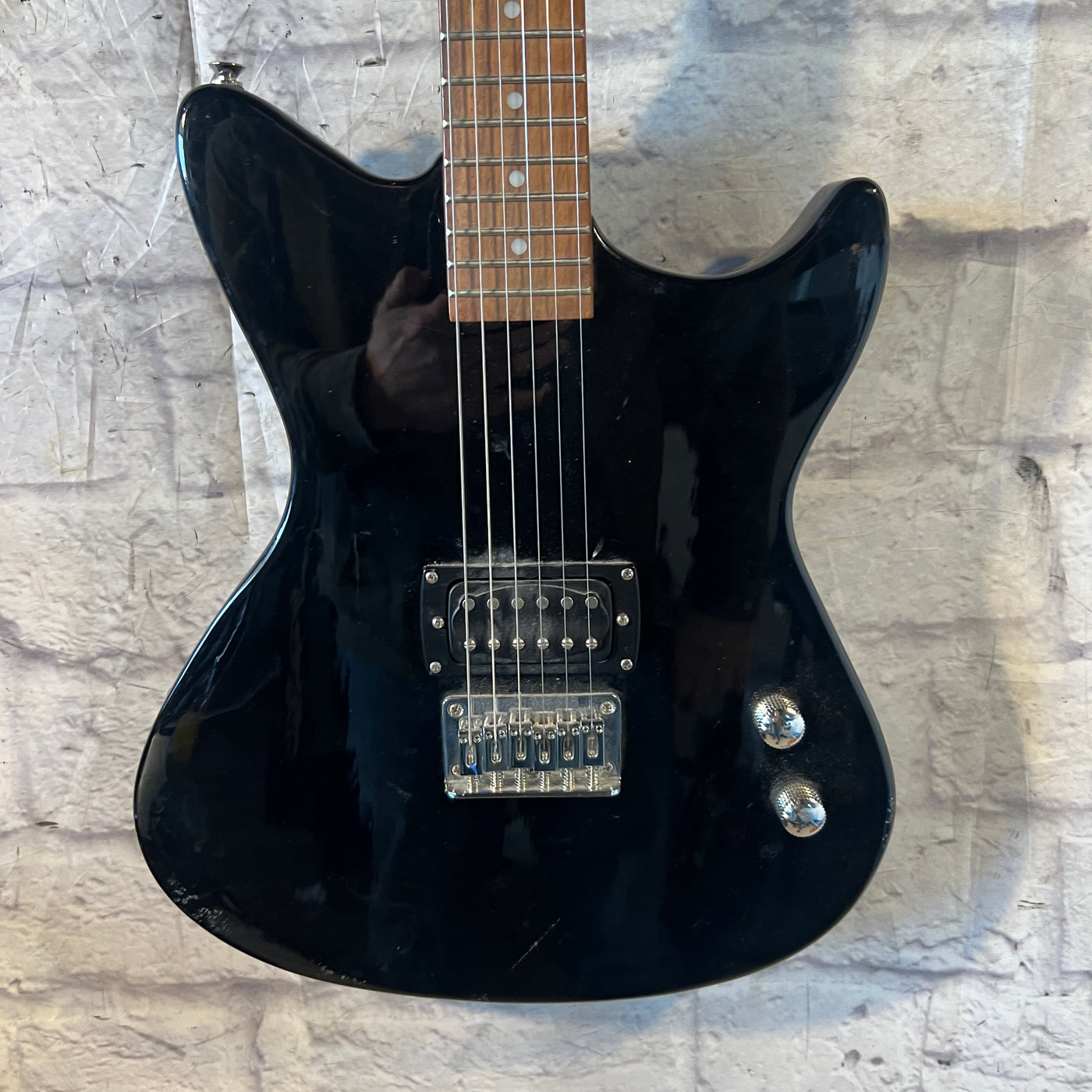 First Act ME431 Single Humbucker Black Electric Guitar