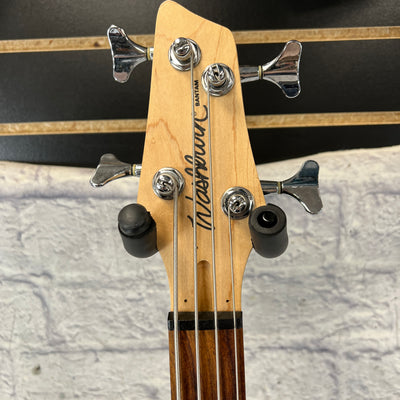Washburn Bantam Bass Modded Bartolinis with Case