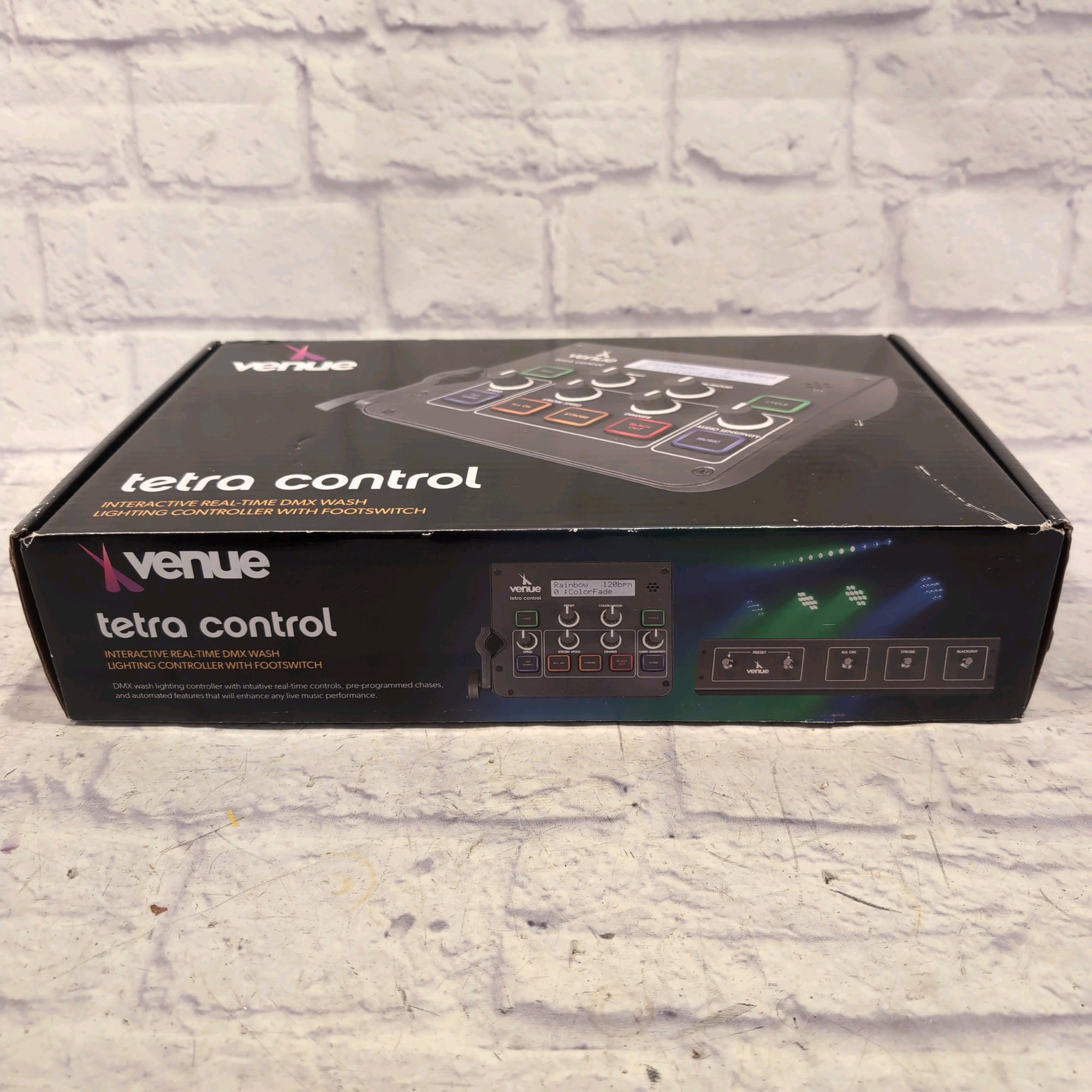 Venue Tetra Control DMX Controller and Footswitch