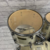 Sunlite 3 Piece Drumset White