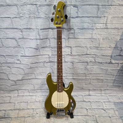Ernie Ball Music Man Classic Stringray Gold Electric Bass 4 String Bass Guitar