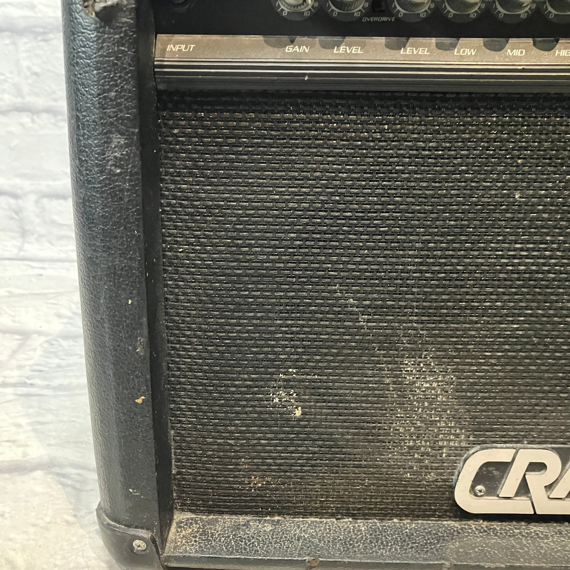 Crate GX-15 2-Channel 12-Watt 1x8" Guitar Practice Amp 1990s - Black