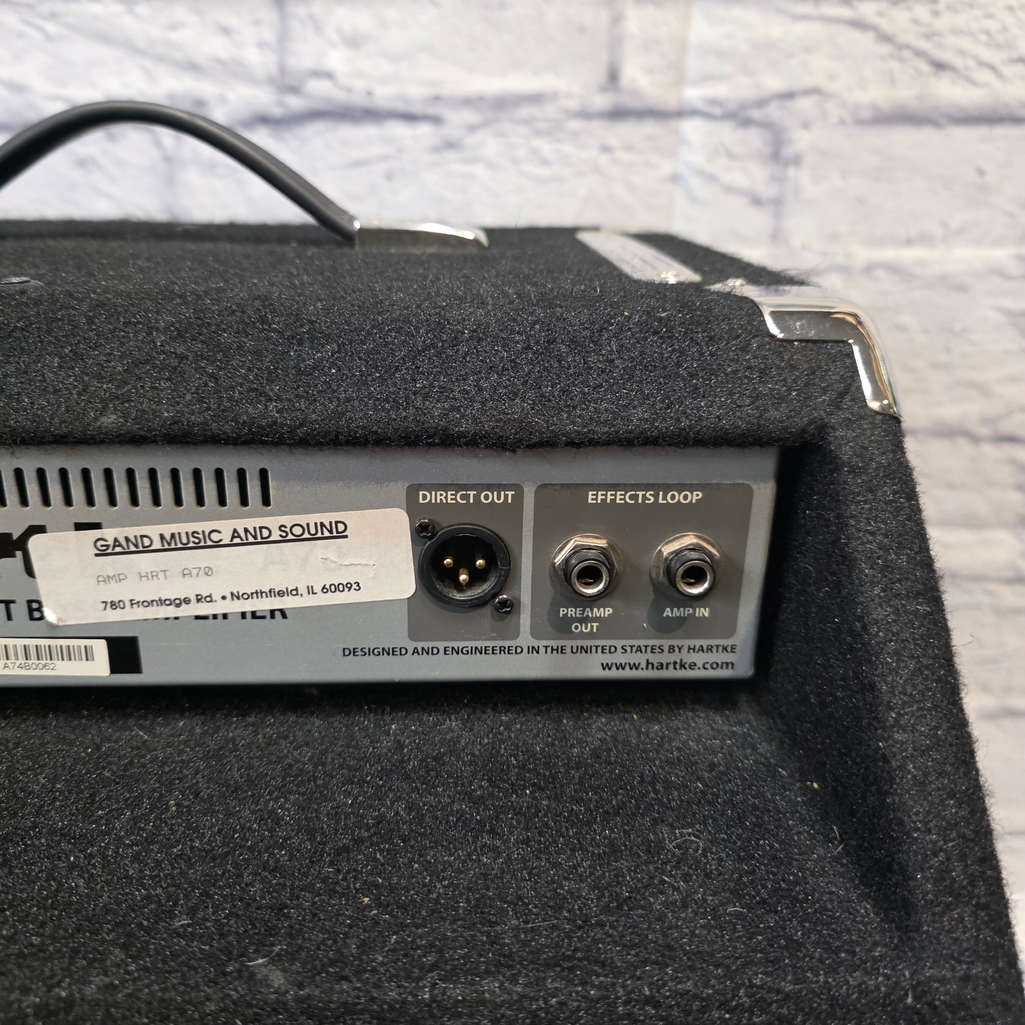 Hartke A70 Bass Guitar Combo Amp