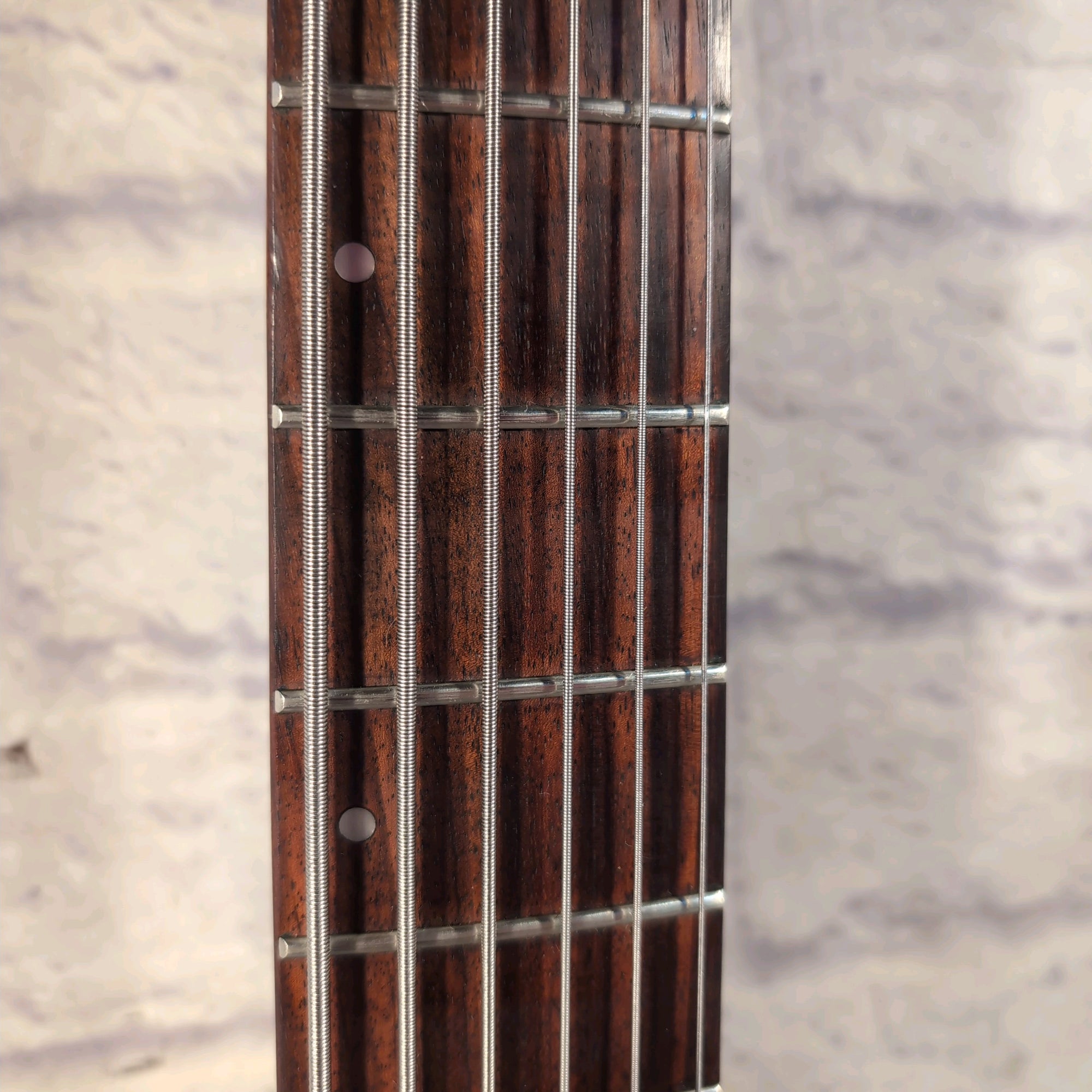 Washburn XB600 Bantam Series 6 String Bass Guitar Trans Red