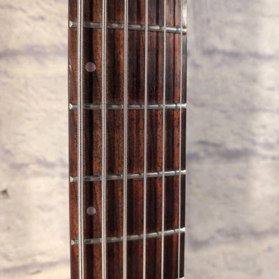 Washburn XB600 Bantam Series 6 String Bass Guitar Trans Red