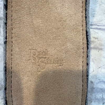 Rock Steady Tan Suede Guitar Strap