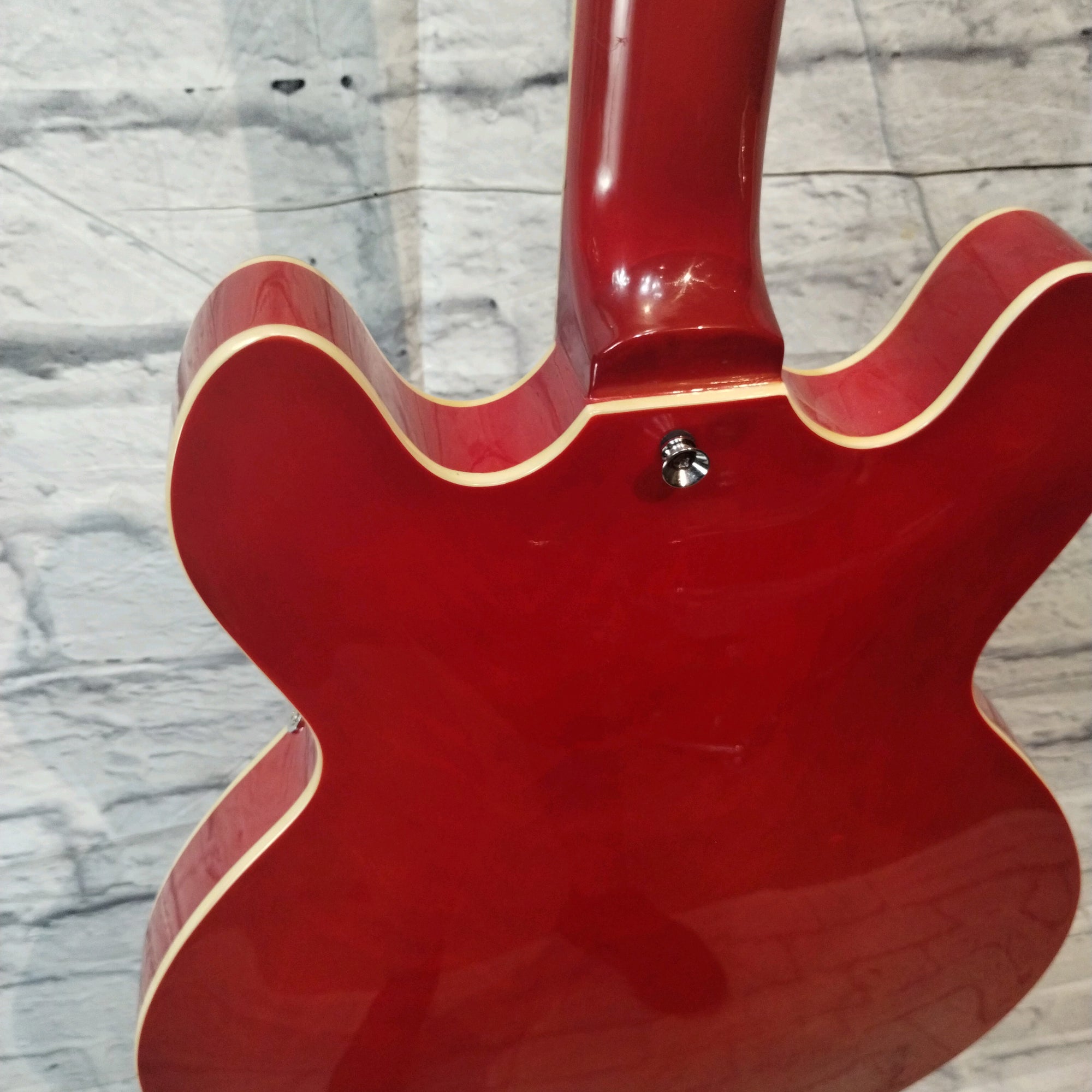 Firefly JSN 338 Hollowbody Electric Guitar - Red