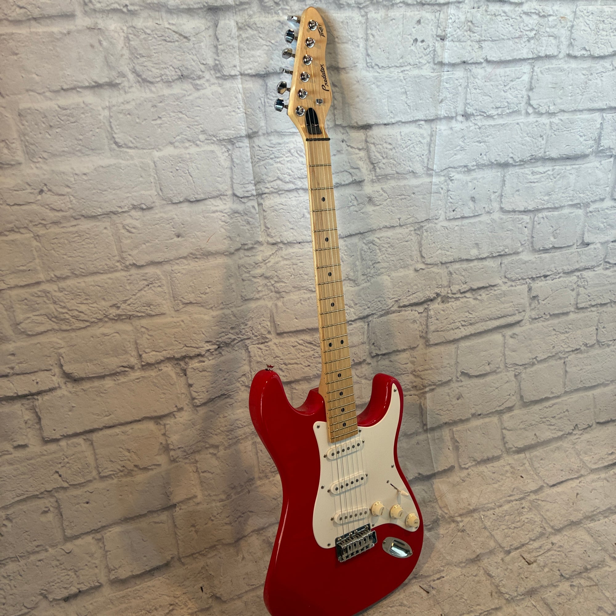 Peavey Predator SSS Electric Guitar Made in USA - Red