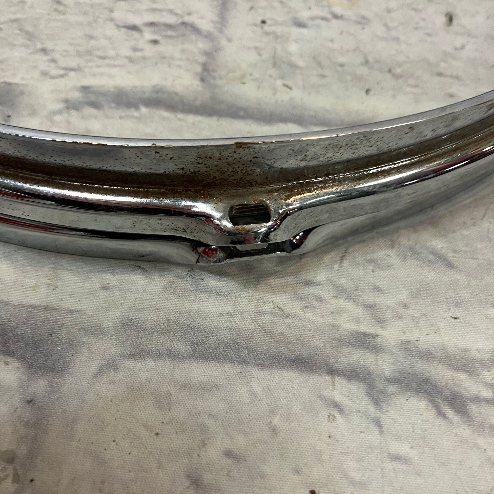 Unknown 12 Inch 5-Lug Drum Hoop Pair