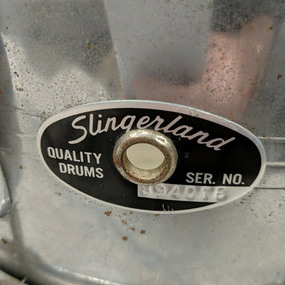 Slingerland 10 Lug Krupa Chrome Snare 14x6" Snare