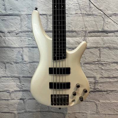 Ibanez Soundgear SR305F Fretless 5-string Electric Bass - Pearl White