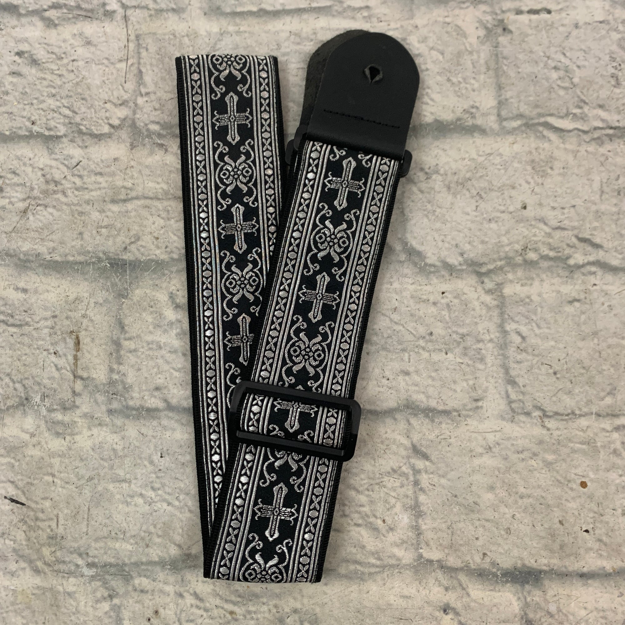 Perri's Silver Embroidered Strap
