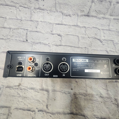 Tascam US1641 Rack Interface