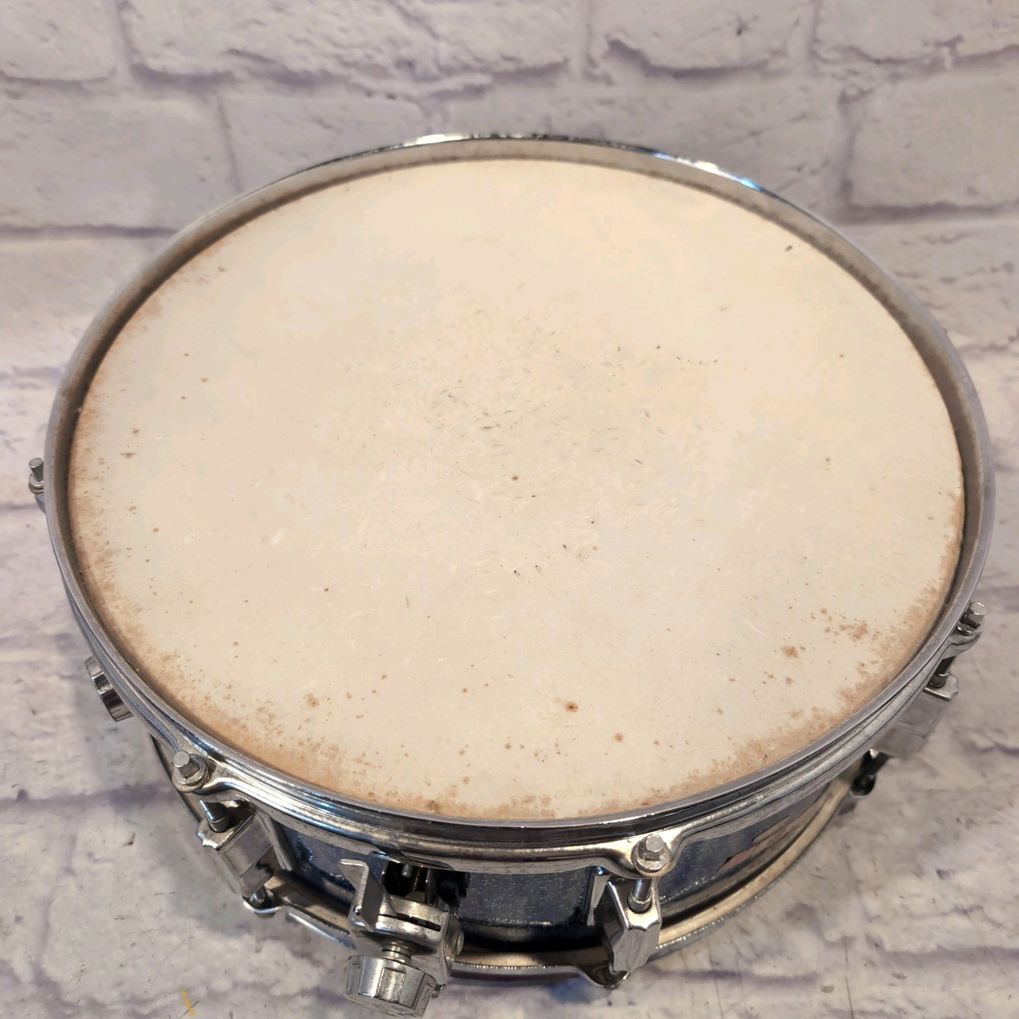 Unknown 14x6 Vintage Blue Sparkle Snare Made in Taiwan
