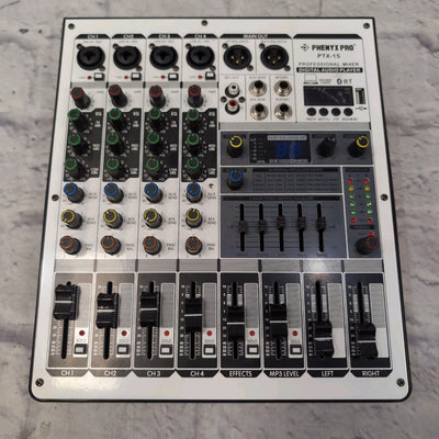 Phenyx Pro PTX-15 4-Channel USB Mixer
