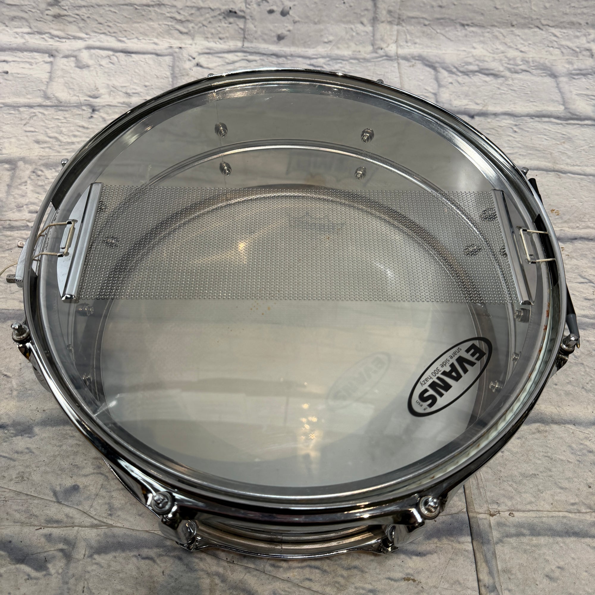 Tama Rockstar Snare Chrome Over Steel