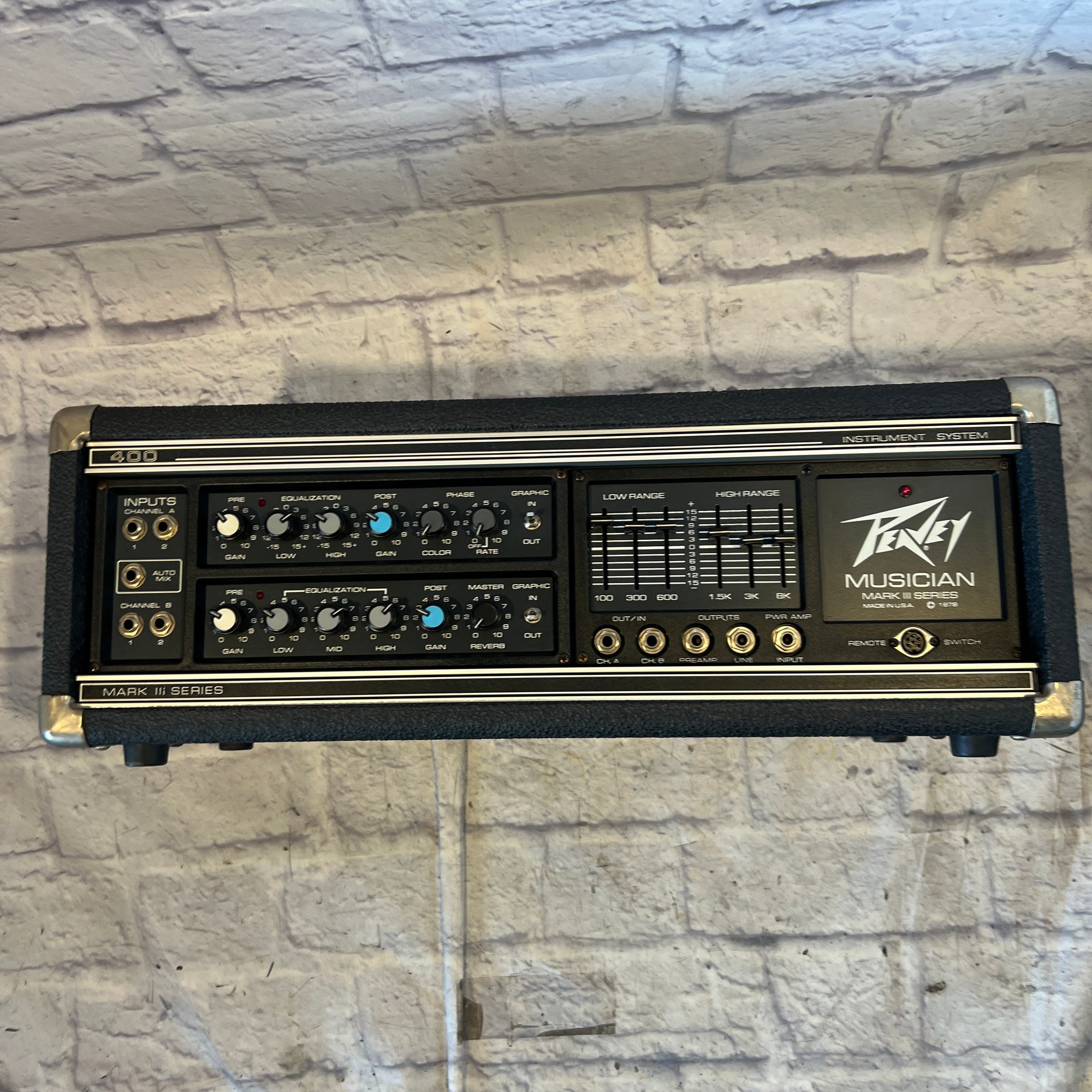 Peavey Musician MkIII 400 with Footswitch