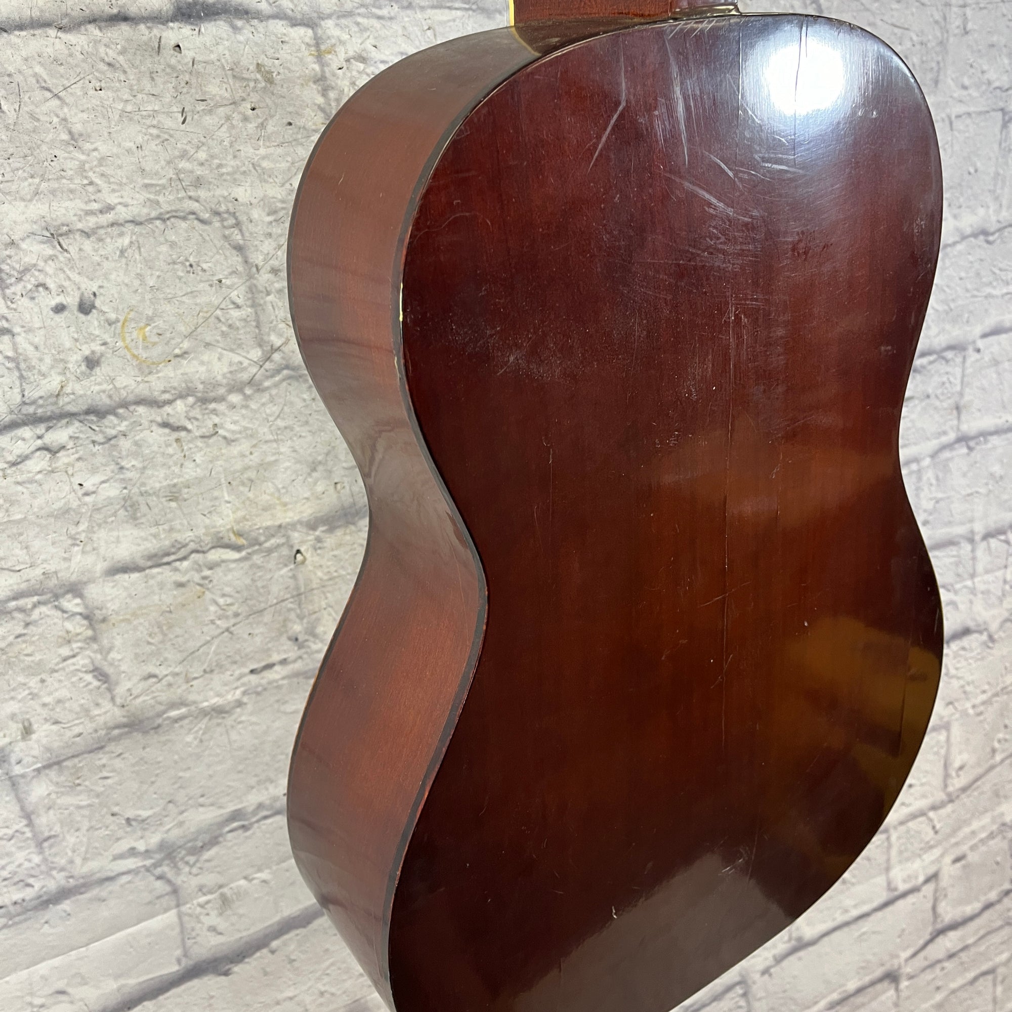 Kimberly Vintage Acoustic Guitar Open Book Headstock