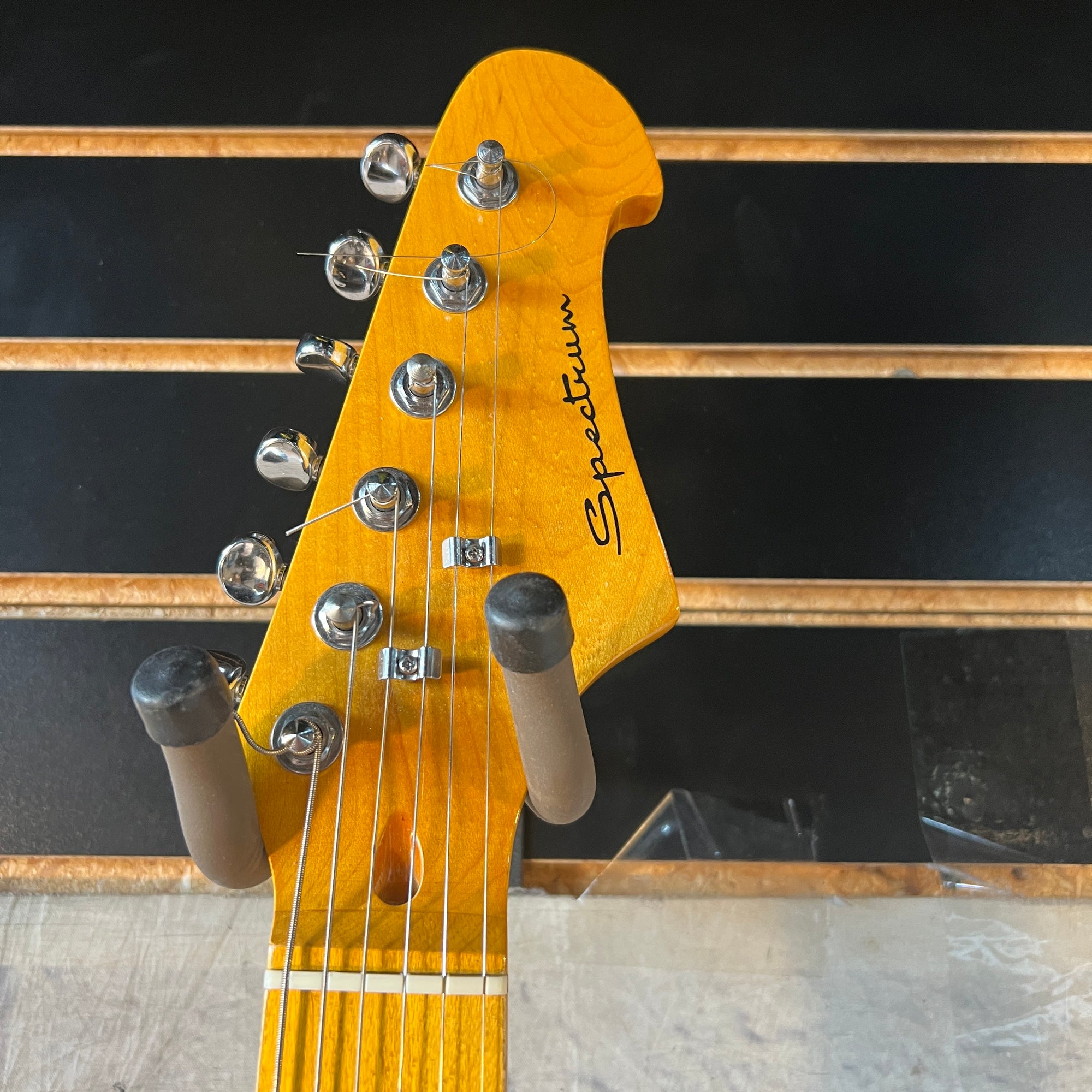 Spectrum Strat Style Sunburst Flame Top 3 Single Coils Electric Guitar
