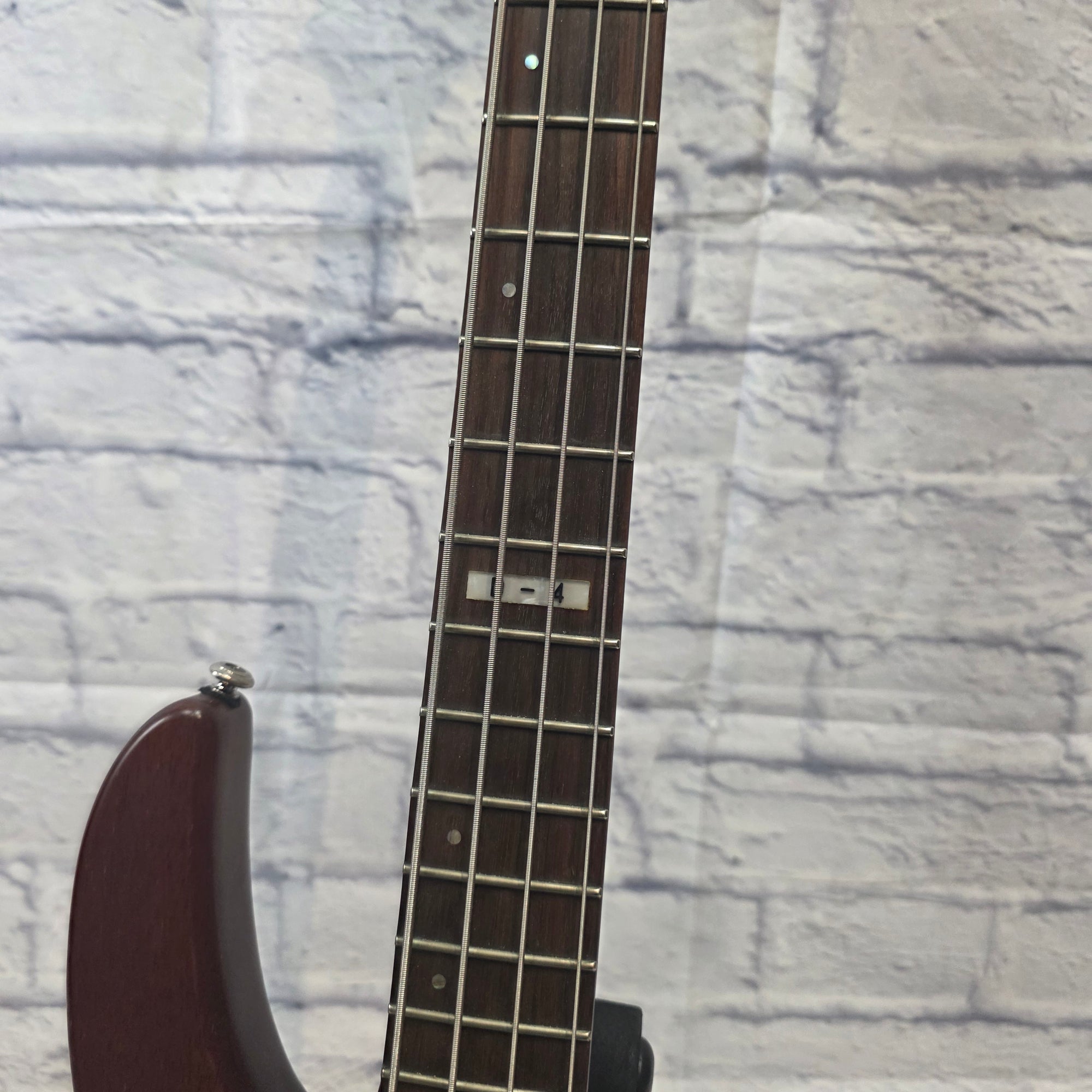 LTD LTD-4 Walnut 4 String Bass Guitar