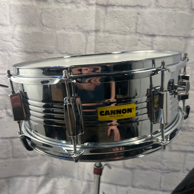 Cannon Student Snare with Case and Stand