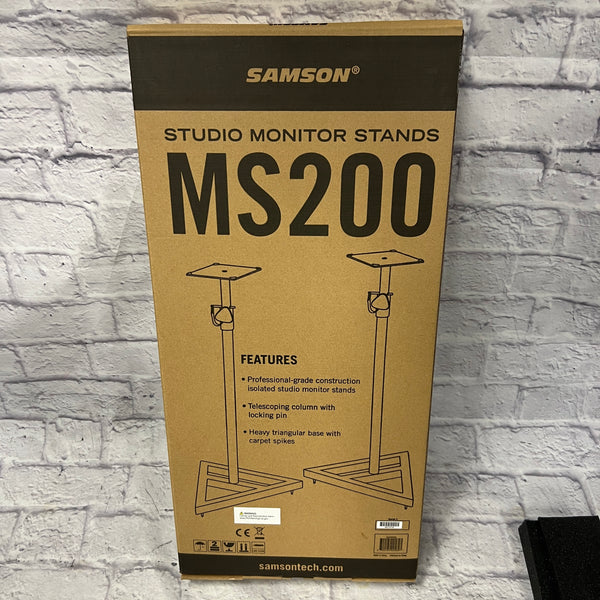 Samson Stand Camera Samson MS200 Monitor Stands - Evolution Music