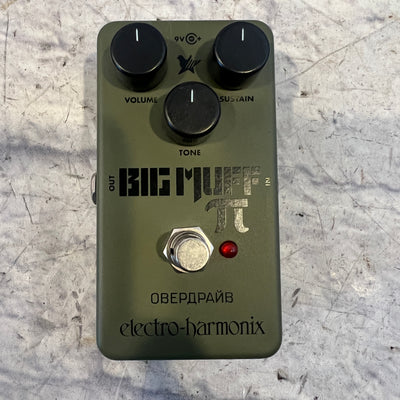 Electro-Harmonix Green Russian Big Muff Reissue Fuzz Pedal