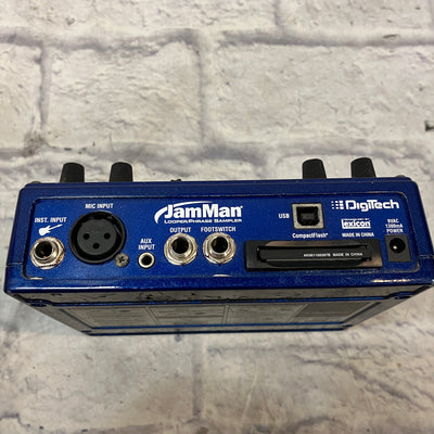Digitech JamMan Looper Phrase Sampler with Power Supply