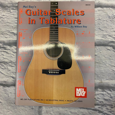 Mel Bay Guitar Scales in Tablature