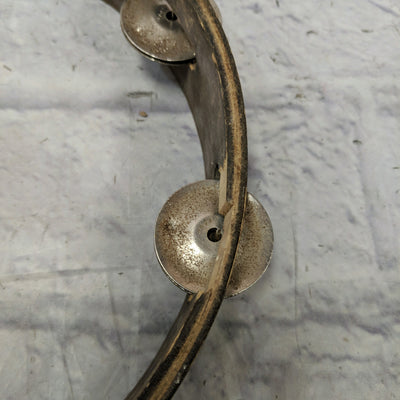 Unknown Vintage Wood Tambourine