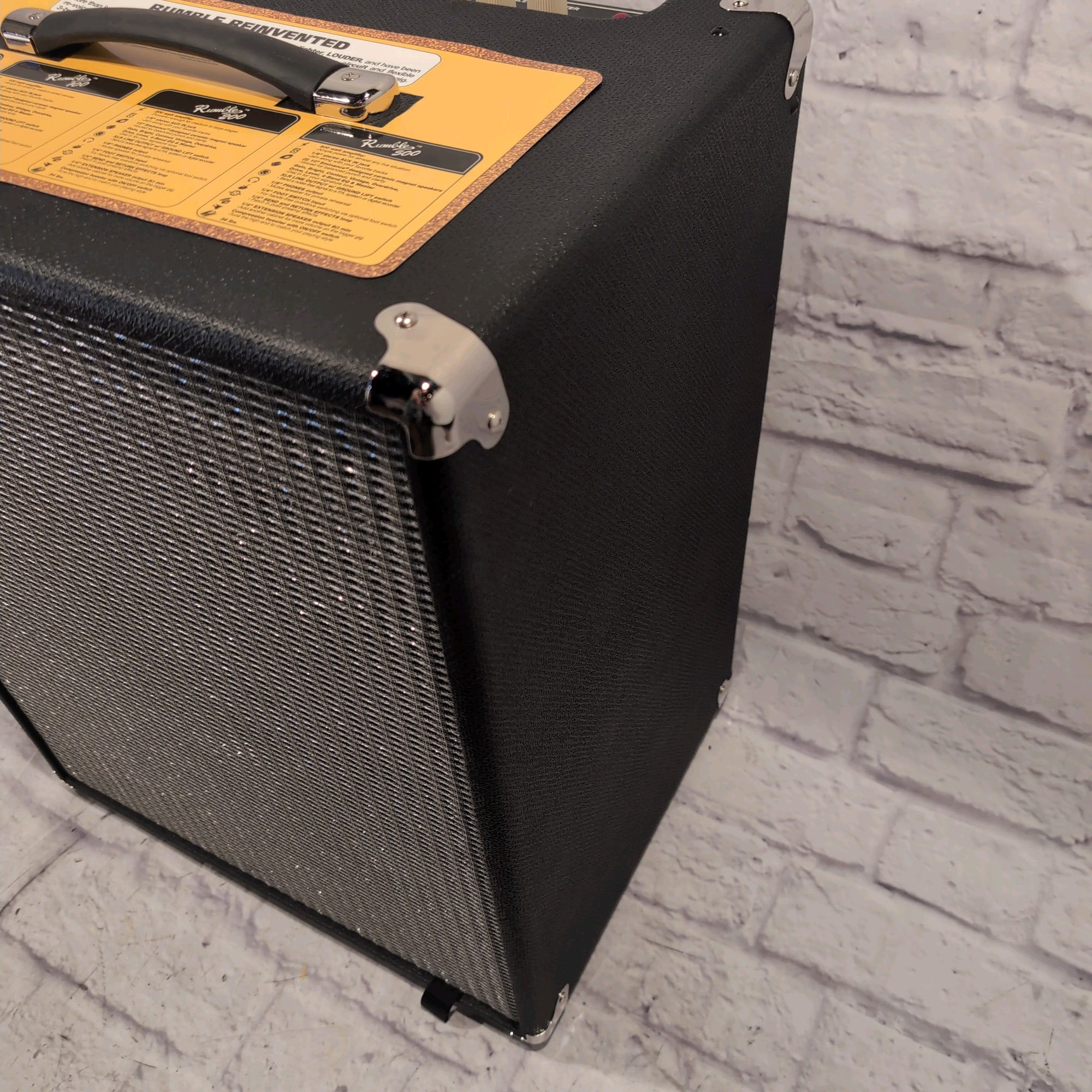 Fender Rumble 500 V3 500-Watt 2x10" Bass Combo