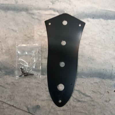 Unknown Jazz Bass Control Metal Plate - Black