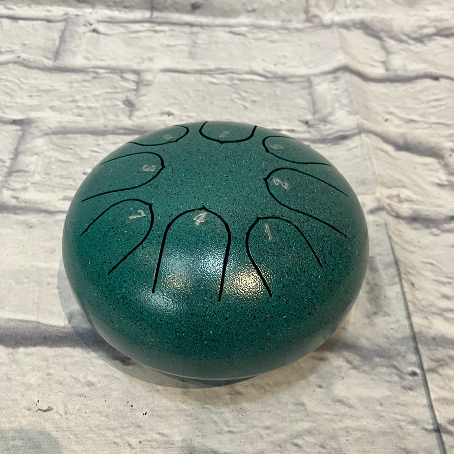 Unknown Steel Tongue Drum - Blue - 8 Notes