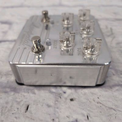 Lovepedal Amp 11 Eleven Big Box Independent Boost Circuit Tone Knob Drive Boost Billet Aluminum Pedal