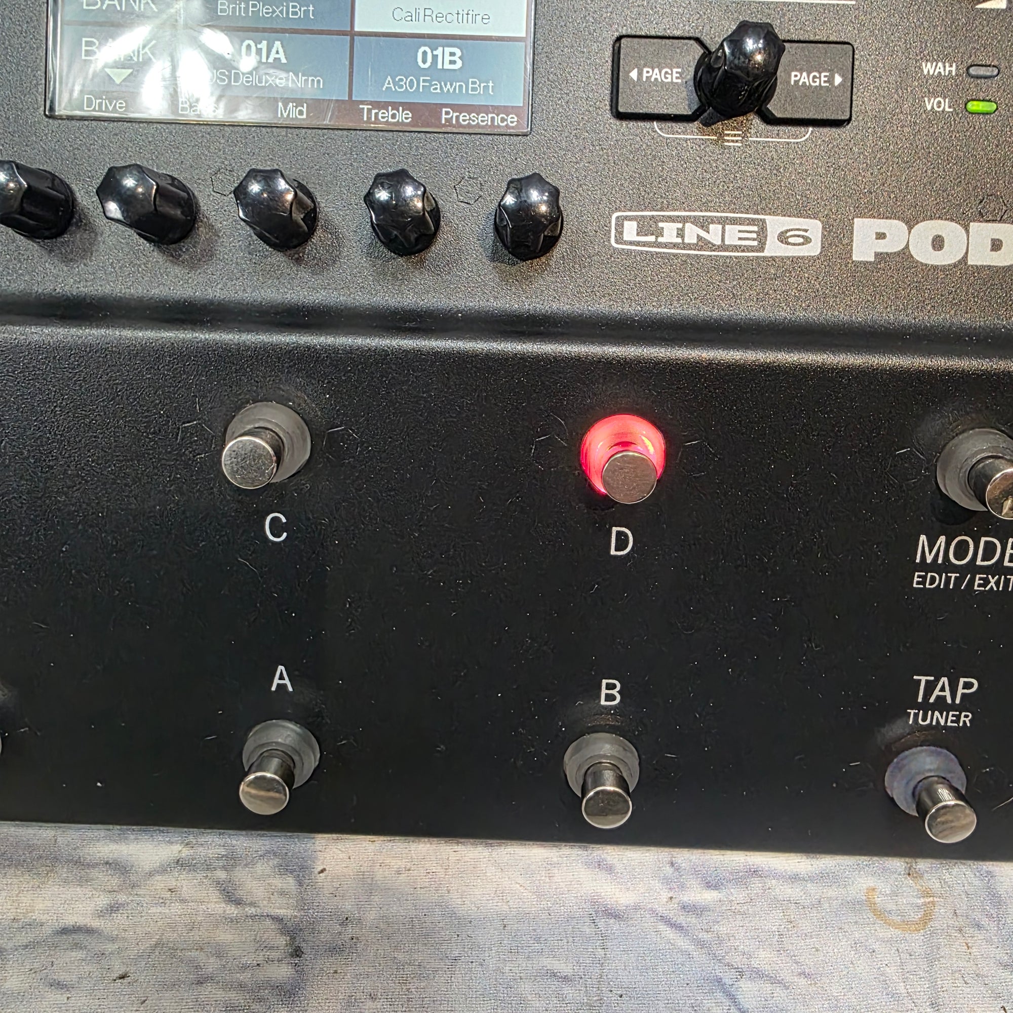 Line 6 POD Go Amp Modeling Pedal