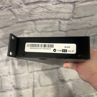 DBX 266Xl Rack Stereo Compressor Limiter
