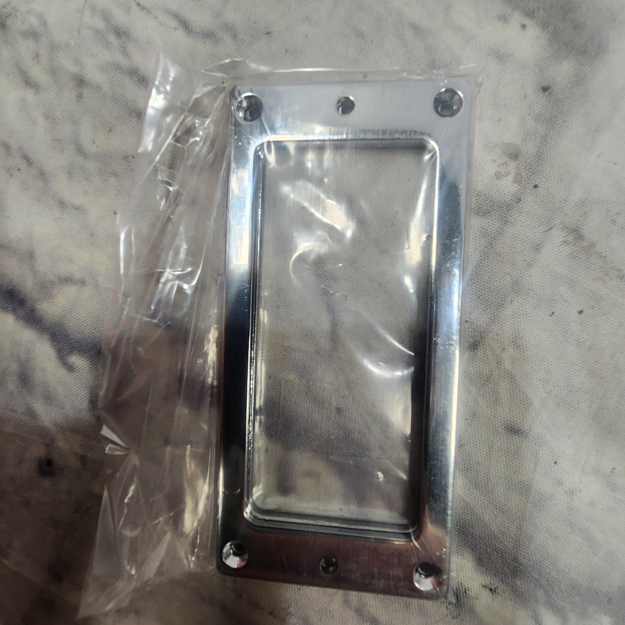Unknown Chrome Flat Filtertron Ring Pair for Artec Entwstile Pickup