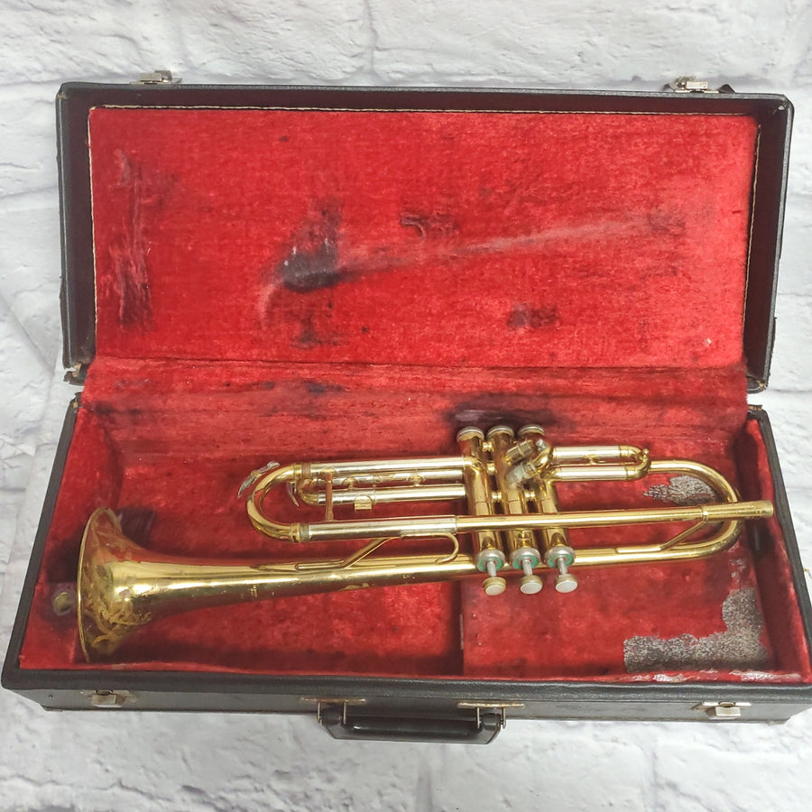 Vintage NEMC National Educational Music Company Trumpet Elkhorn Wisconsin
