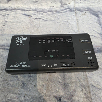 Rogue QT 1 Quartz Guitar Tuner Tuner