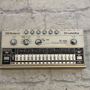 Roland Vintage 1980s TR-606 Drumatix Analog Drum Machine