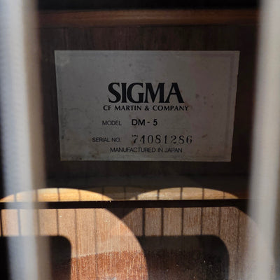 Sigma DM- 5 Acoustic Guitar