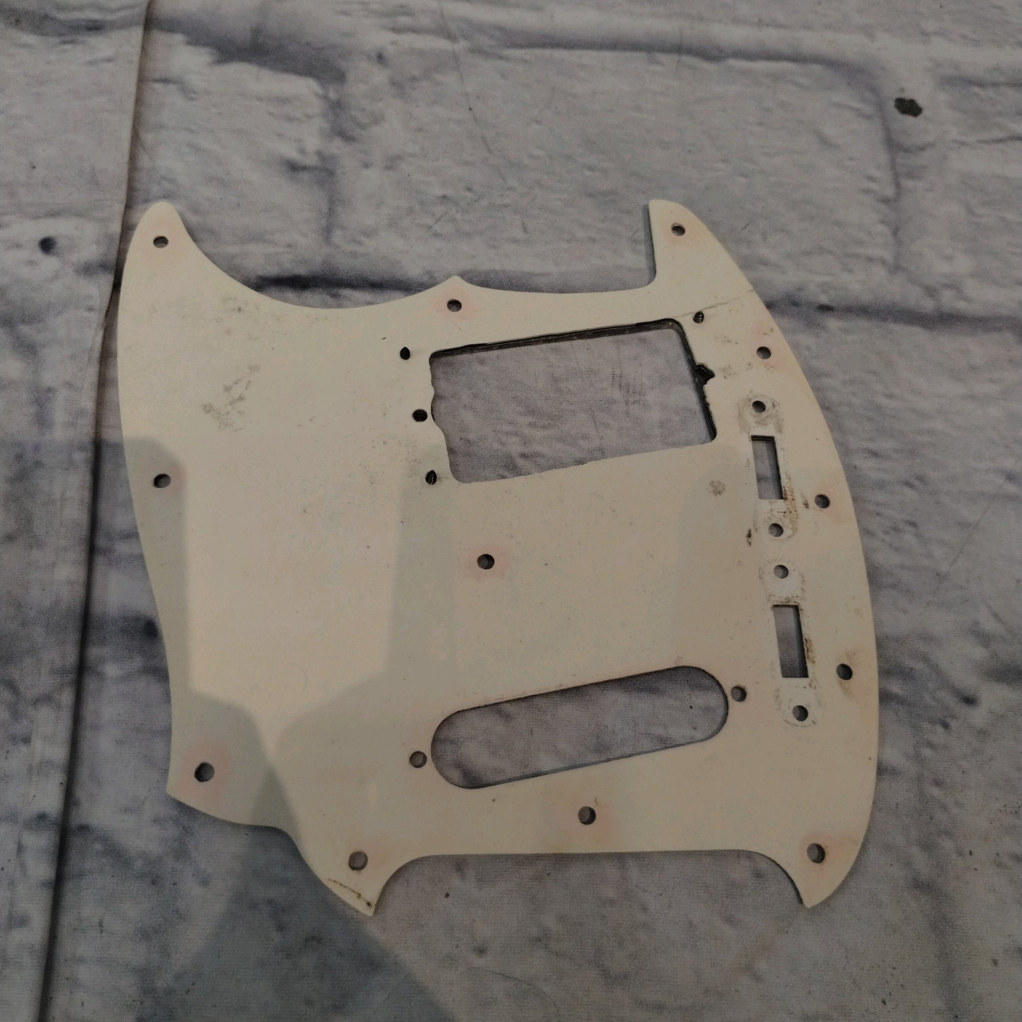 Vintage Fender 1965 Mustang Pickguard Modified