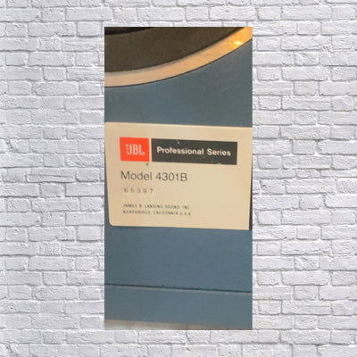 JBL 4301B Control Monitor Pair