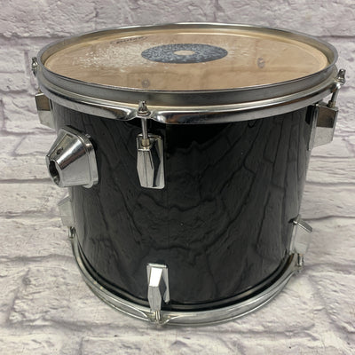 13" Rack Tom Black